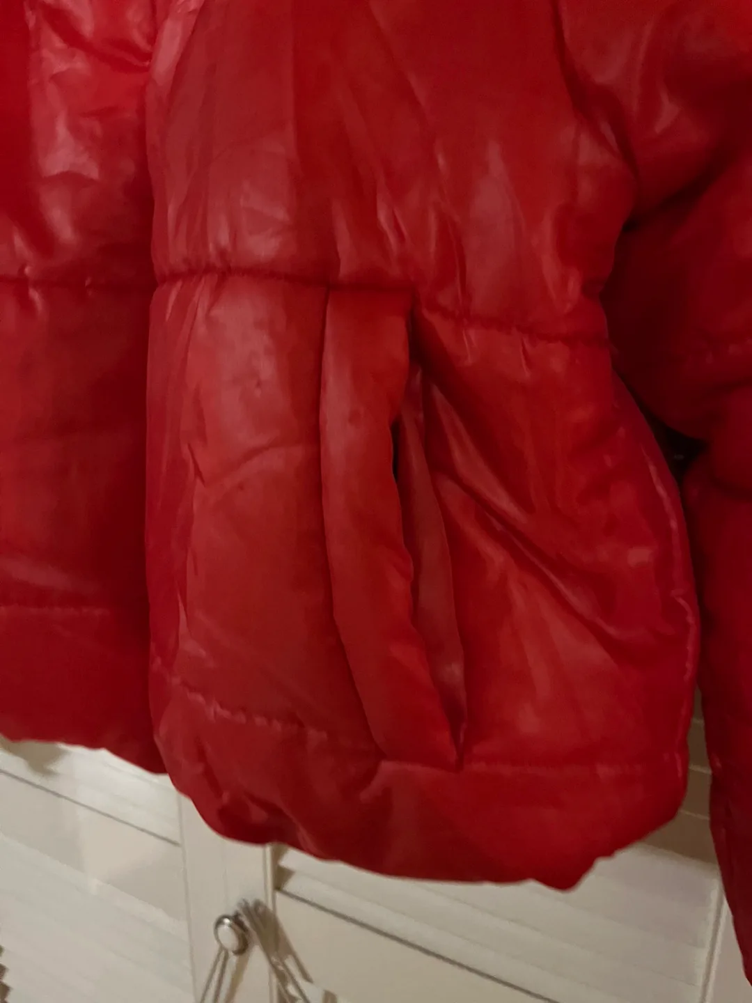 Rising Red Puffer Jacket - Size XL image indicator(2)
