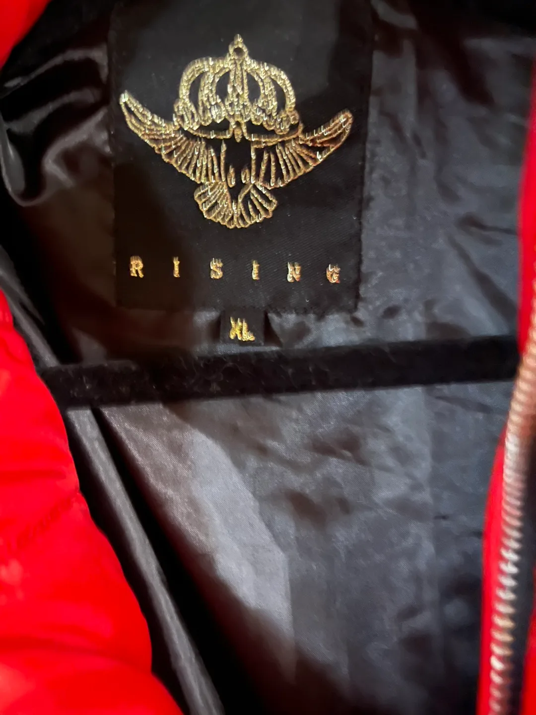 Rising Red Puffer Jacket - Size XL image indicator(4)
