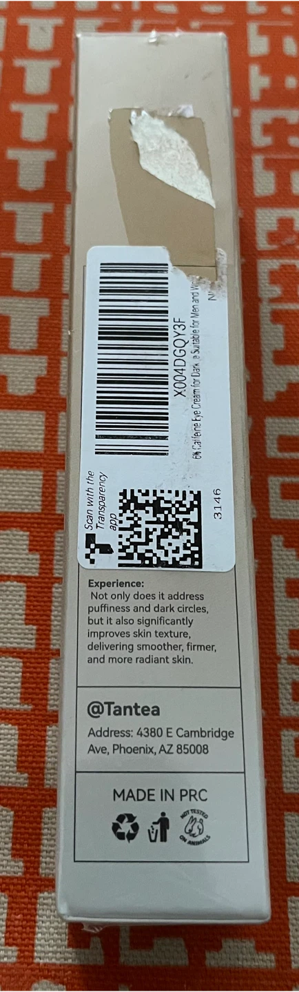 Tantea Eye Serum - 6% Caffeine, 1% Retinol - photo 3