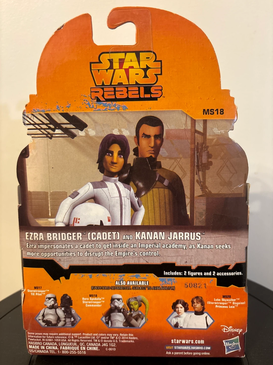 Star Wars Rebels Ezra Bridger & Kanan Jarrus Action Figures - photo 2