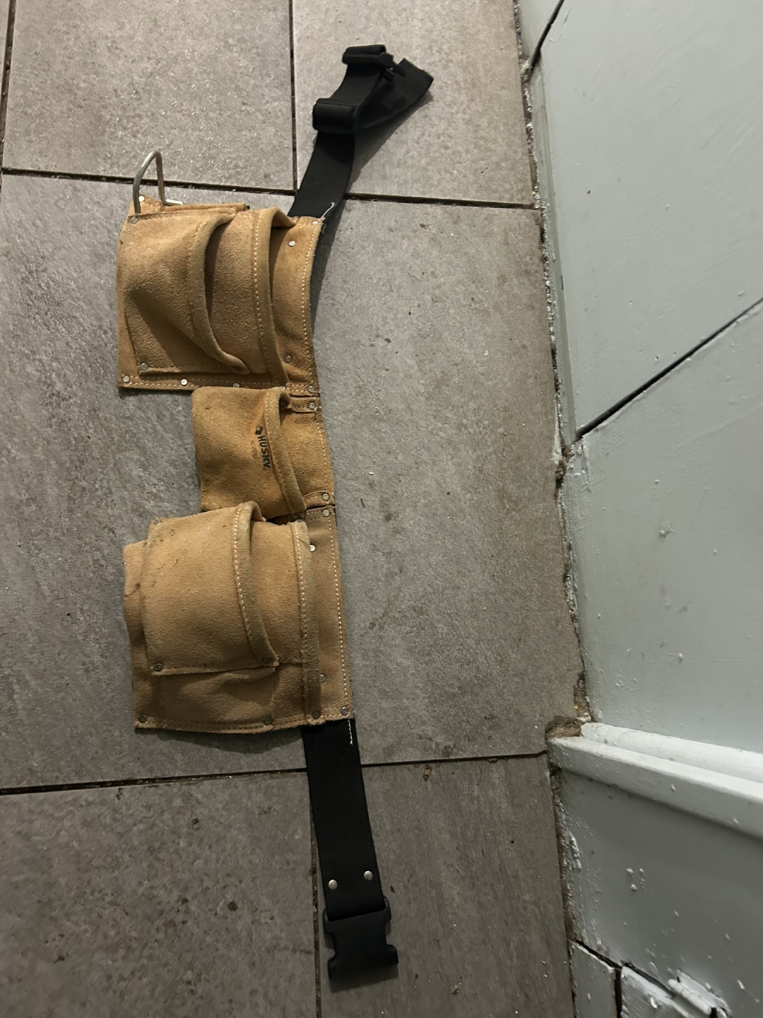 Husky Leather Tool Belt