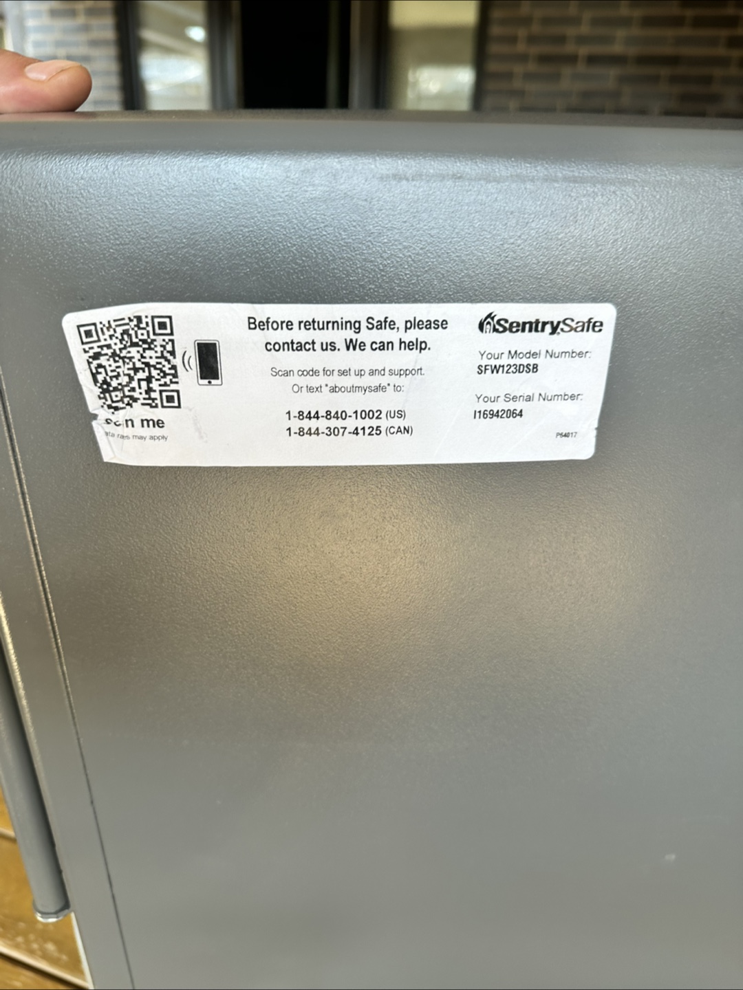 SentrySafe SFW123DSB Safe - 1.2 Cubic Feet - photo 5