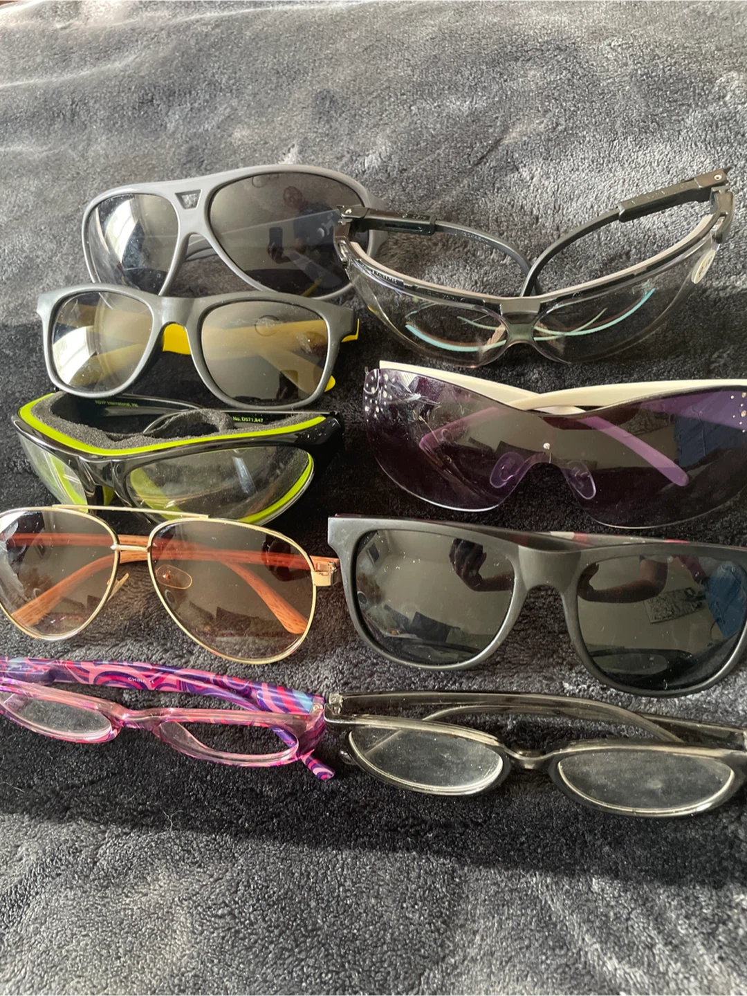 Eyeglasses and sunglasses