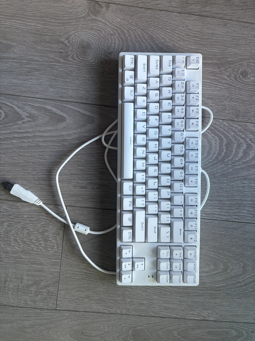 ISTPLAYER DK5.0 Gaming Keyboard - White