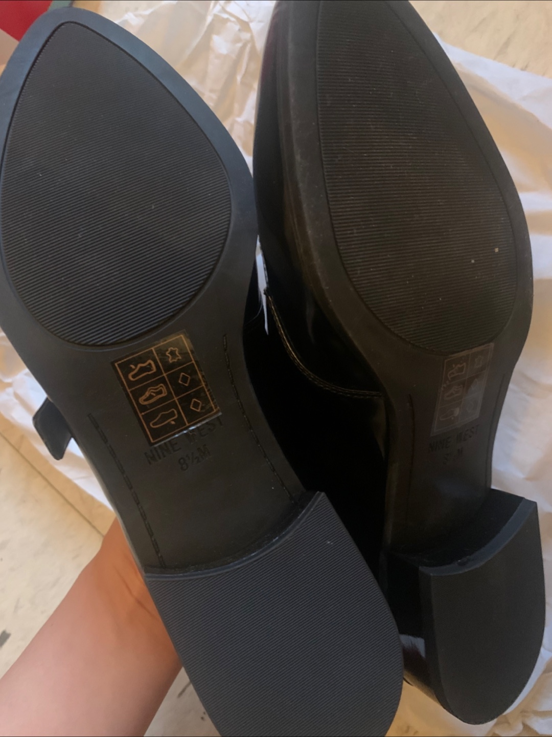 Nine West Black Loafers - Size 8.5 - photo 3
