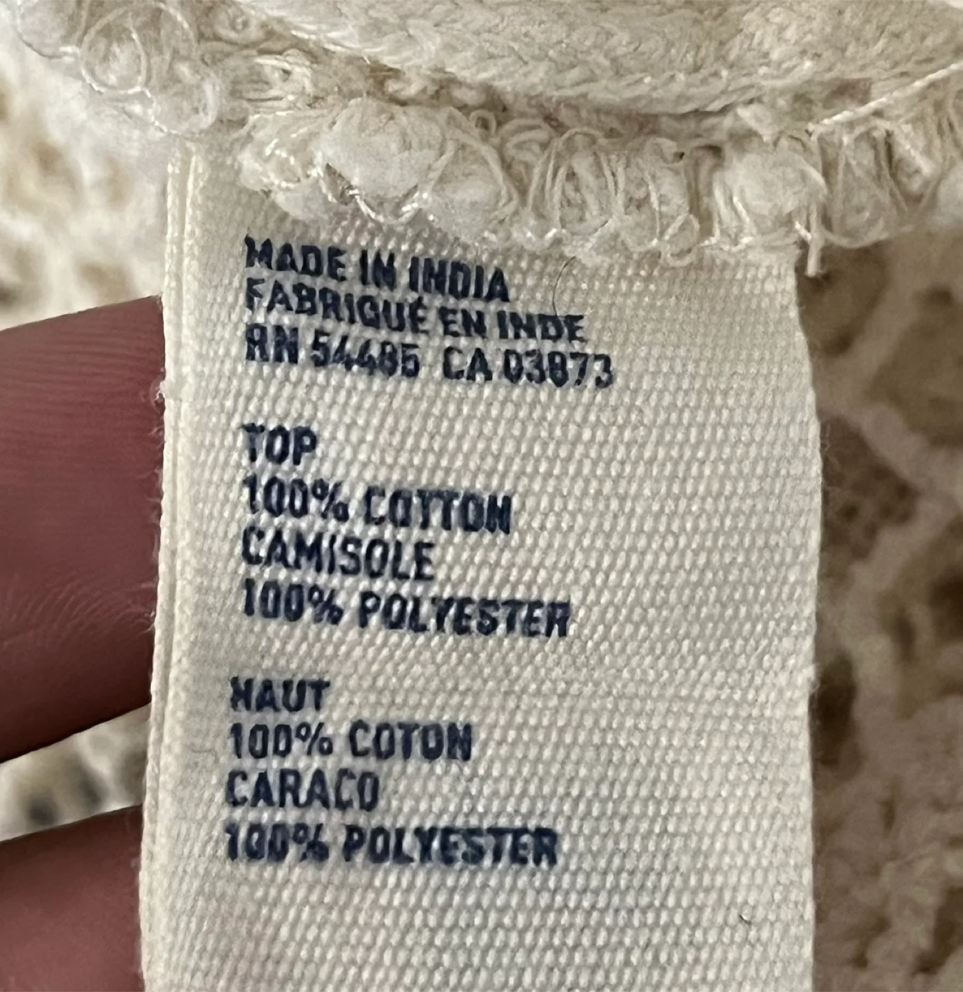 American Eagle Outfitters Ivory White Crochet Dress sz L image indicator(7)