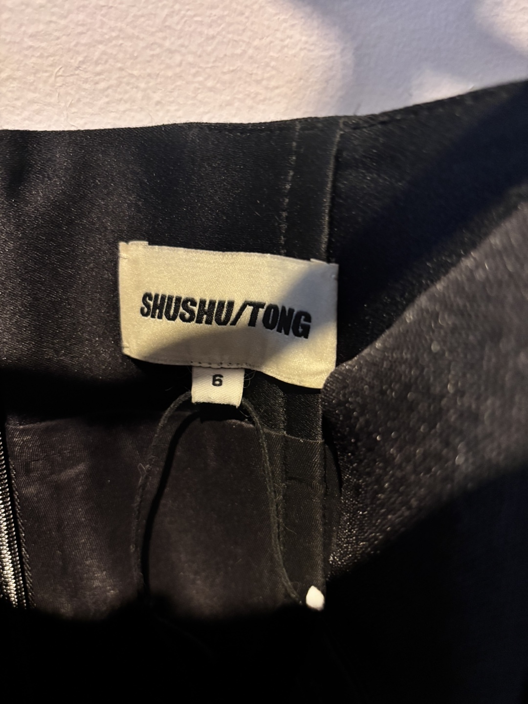 Shushu/Tong Black Mini Dress - Size 6 - photo 4