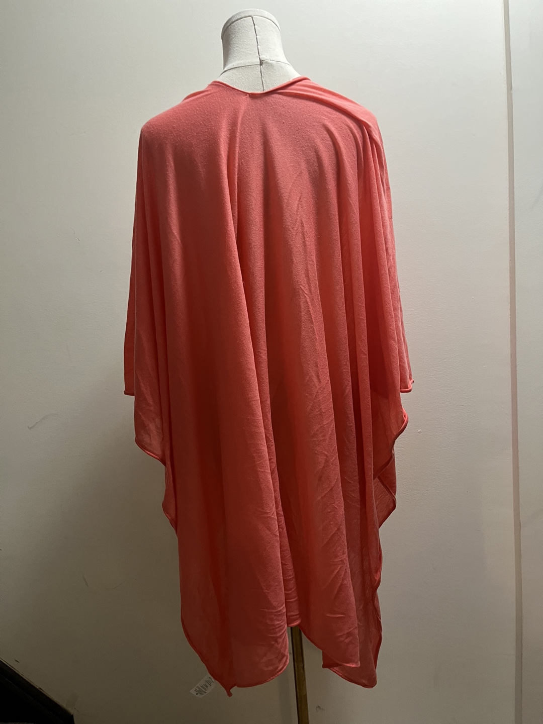 Coral Open Front Kimono Cardigan, one size - photo 2