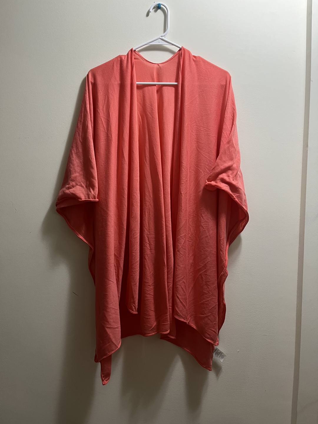 Coral Open Front Kimono Cardigan, one size - photo 3