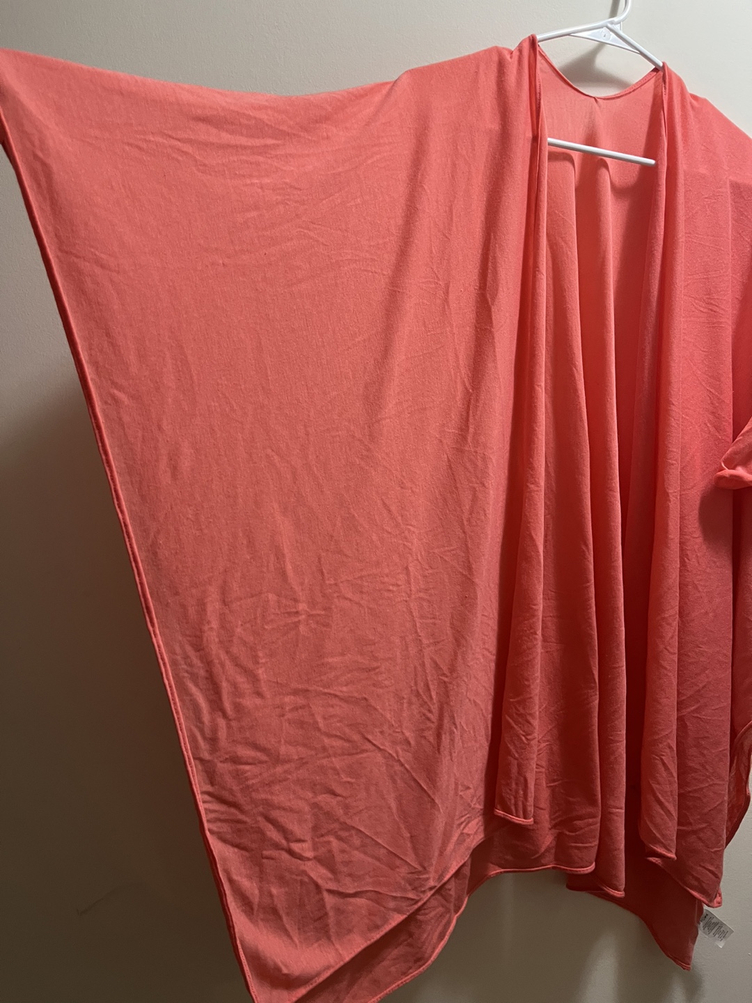 Coral Open Front Kimono Cardigan, one size - photo 5