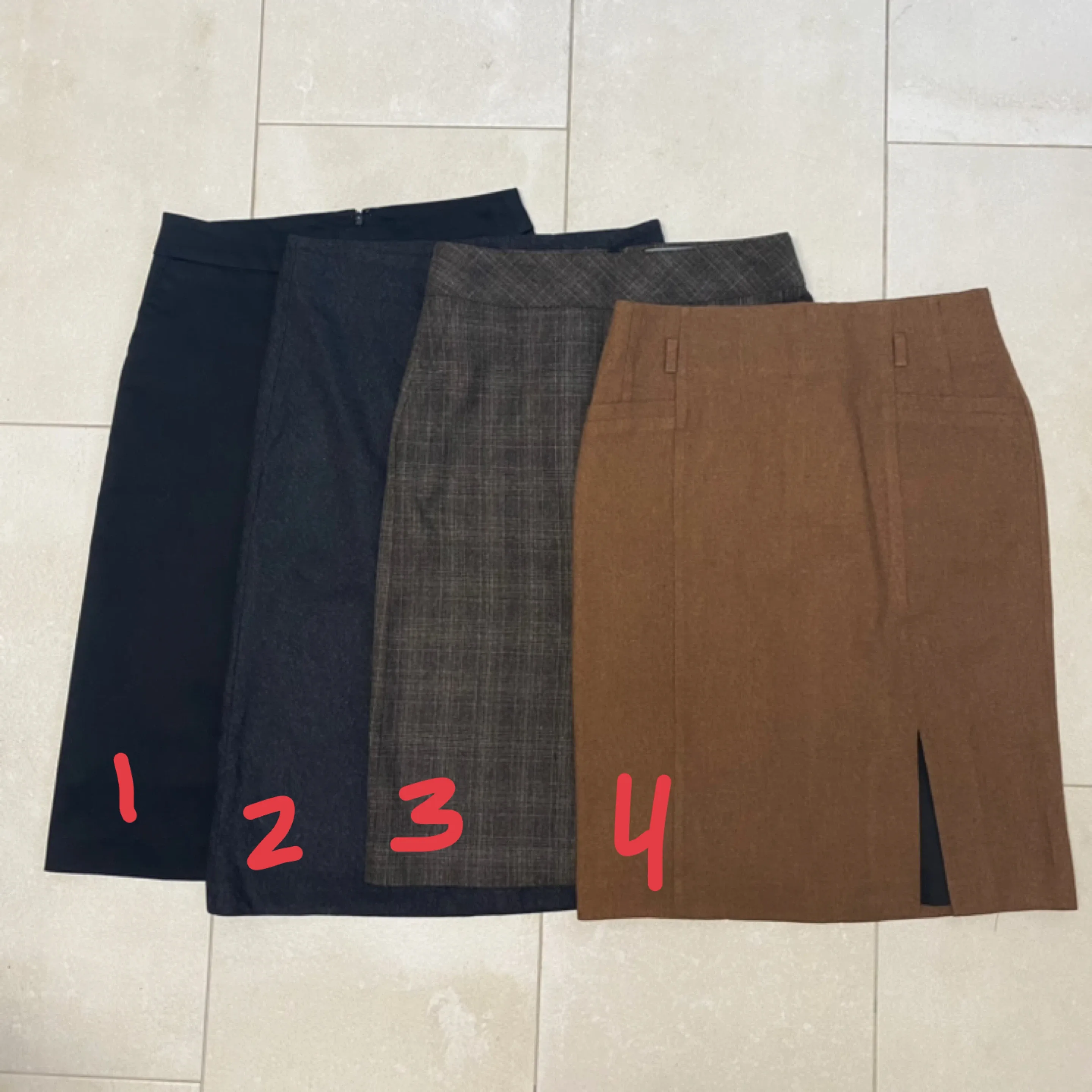 🤎🍂Fall Pencil Skirts thumbnail