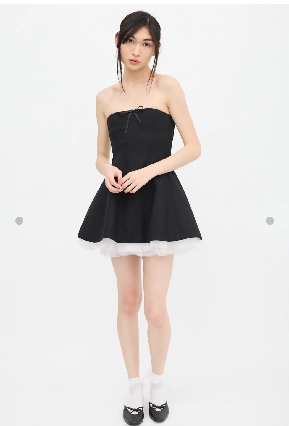 Shushu/Tong Black Mini Dress - Size 6 - photo 5