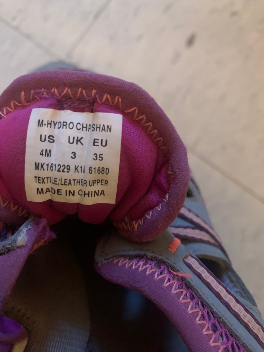 Merrell Hydro Choprock Sandals - Size 4 - photo 3