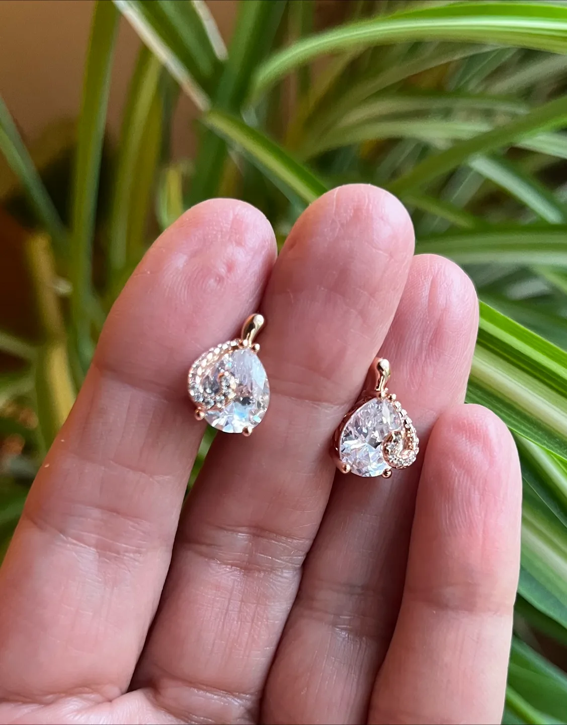 Gold plated  Drop Earrings thumbnail