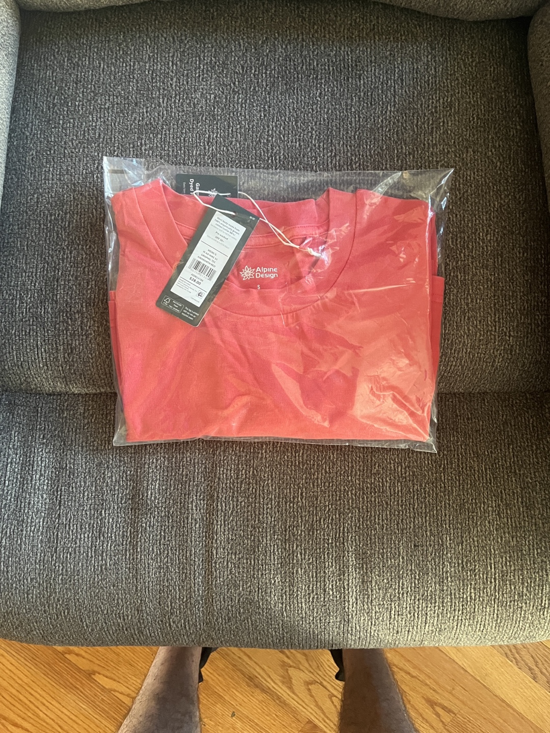 New Alpine Design Coral T-shirt - Size S
