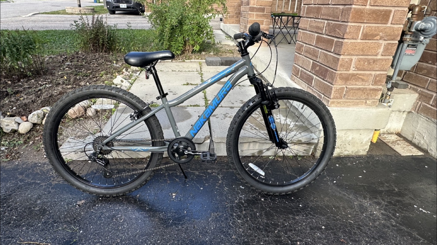 Nakamura 24" Mountain Bike - Grey