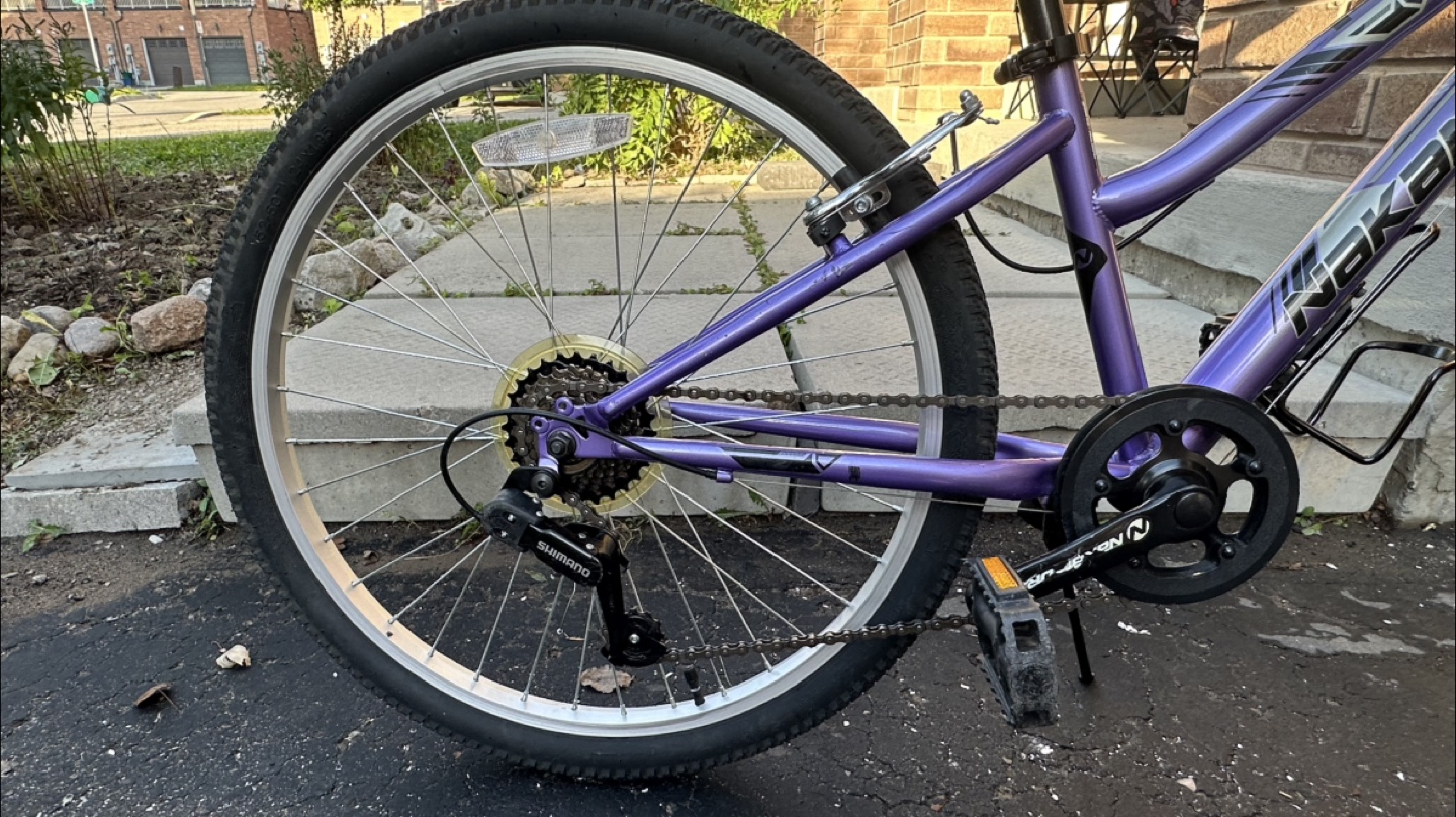 Nakamura 24” Purple Mountain Bike - photo 2