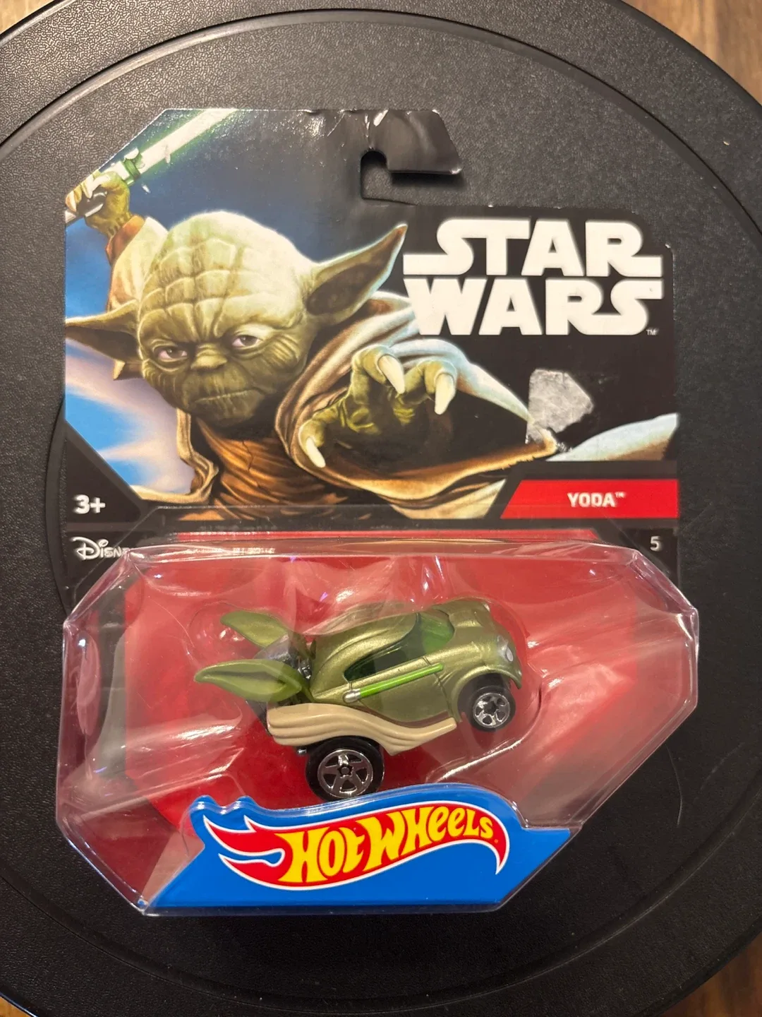 Hot Wheels Star Wars Yoda Car - New in Package!