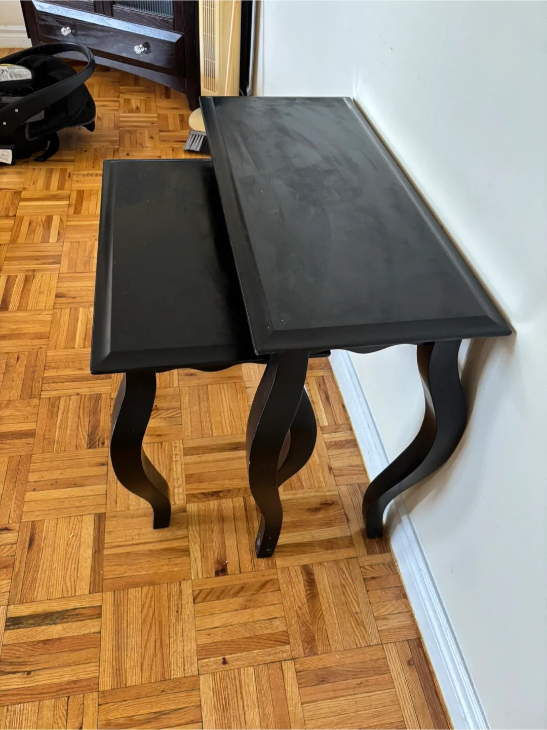 Black Nesting Tables - Set of 2 image indicator(3)