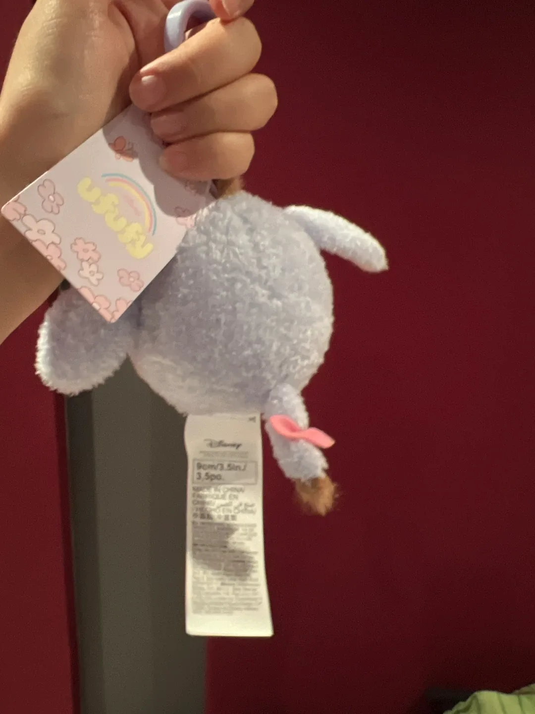 Disney Ufufy Eeyore Plush Keychain - New image indicator(2)