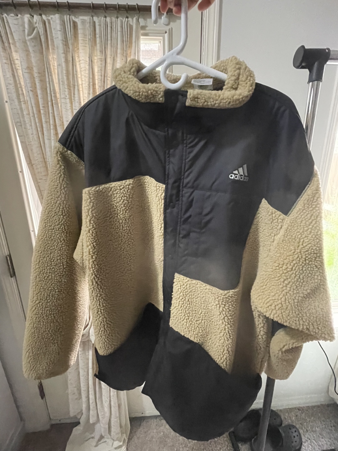 Adidas Sherpa Fleece Jacket - XL