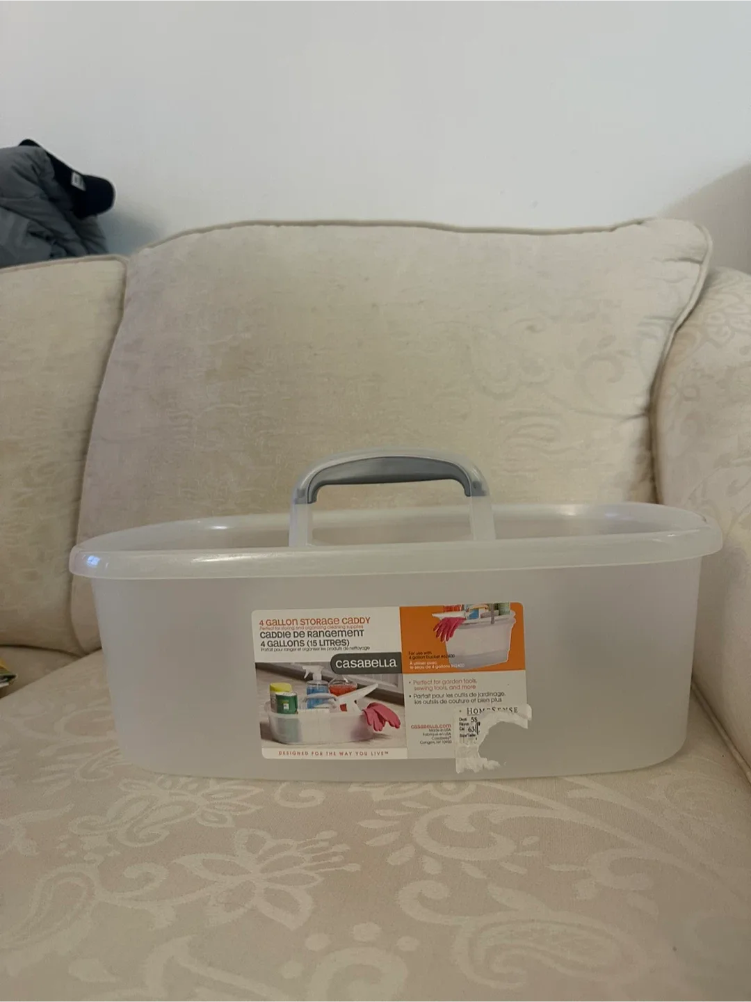 Casabella 4 Gallon Storage Caddy thumbnail