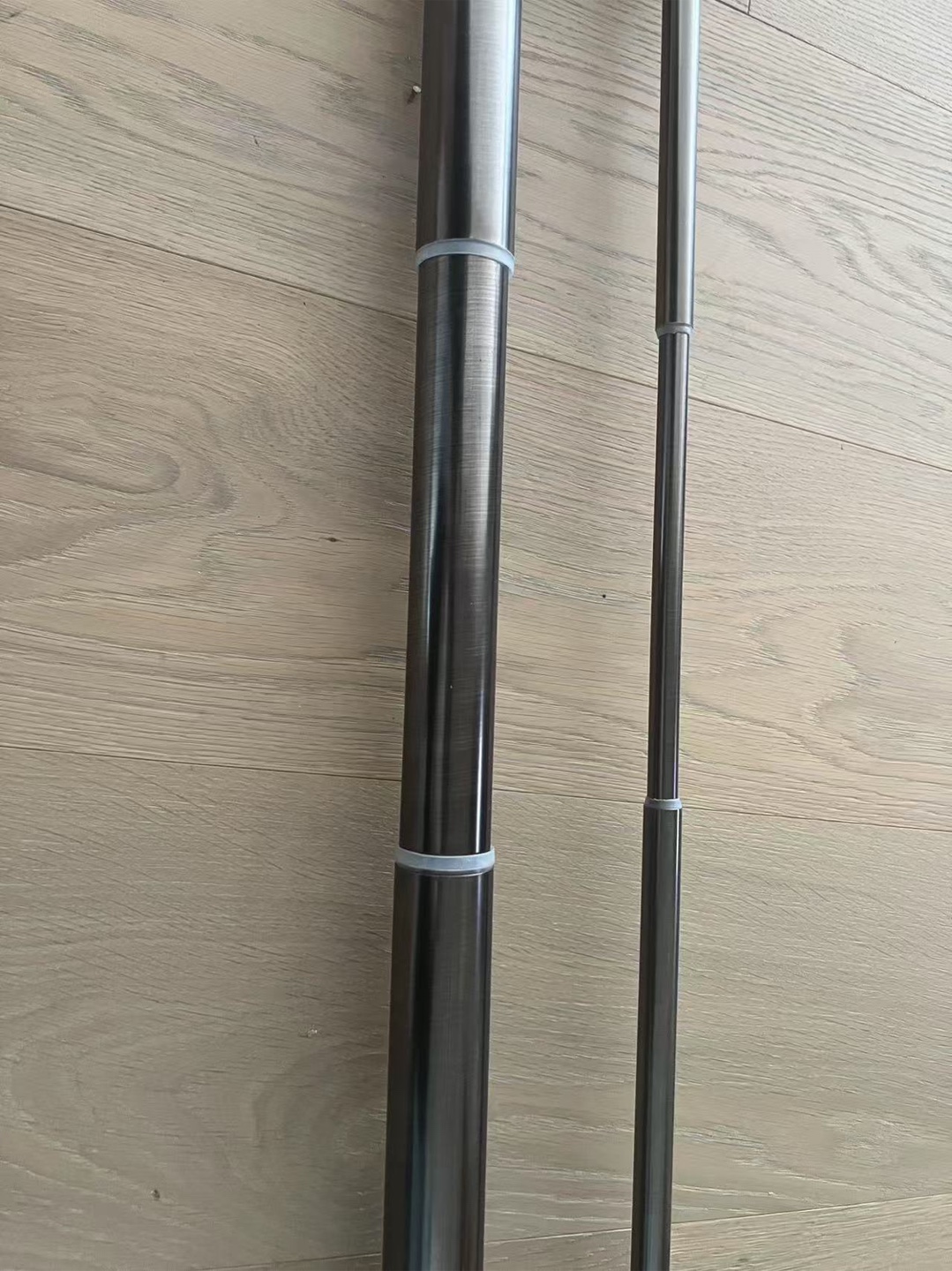 Bronze Curtain Rod with Brackets & Rings - photo 2