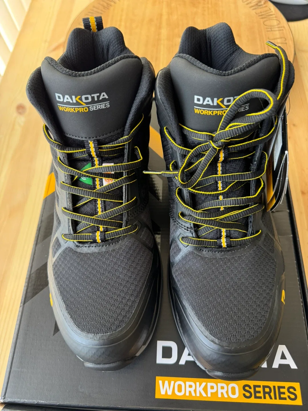 Dakota Workpro Series Size 10 Safety Shoes - Black image indicator(4)