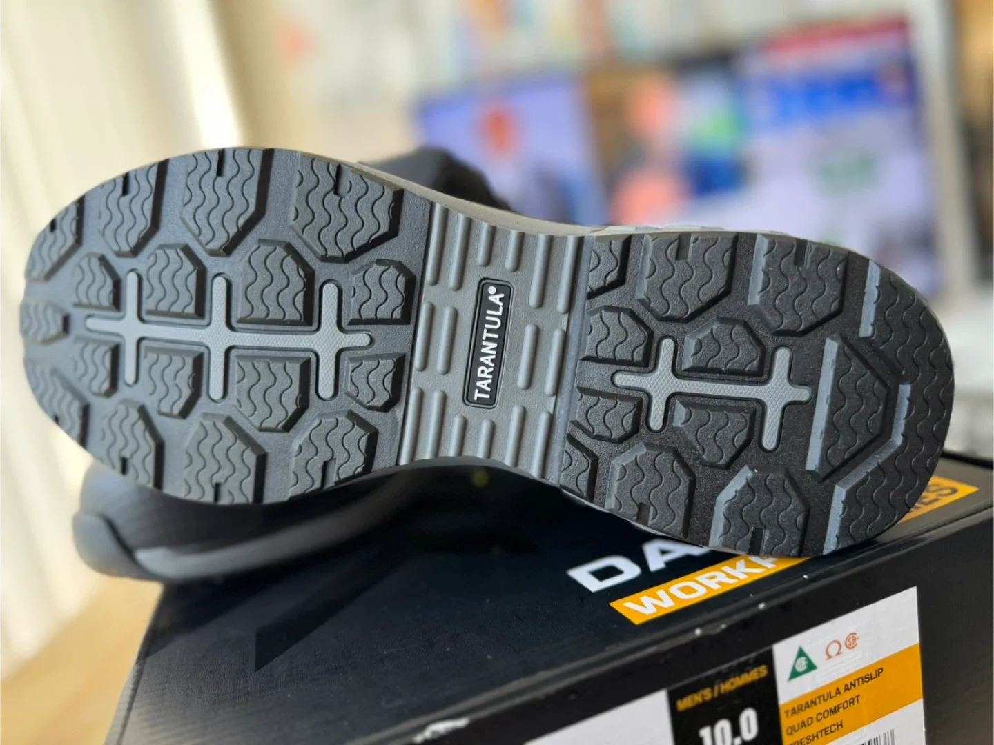 Dakota Workpro Series Size 10 Safety Shoes - Black image indicator(3)