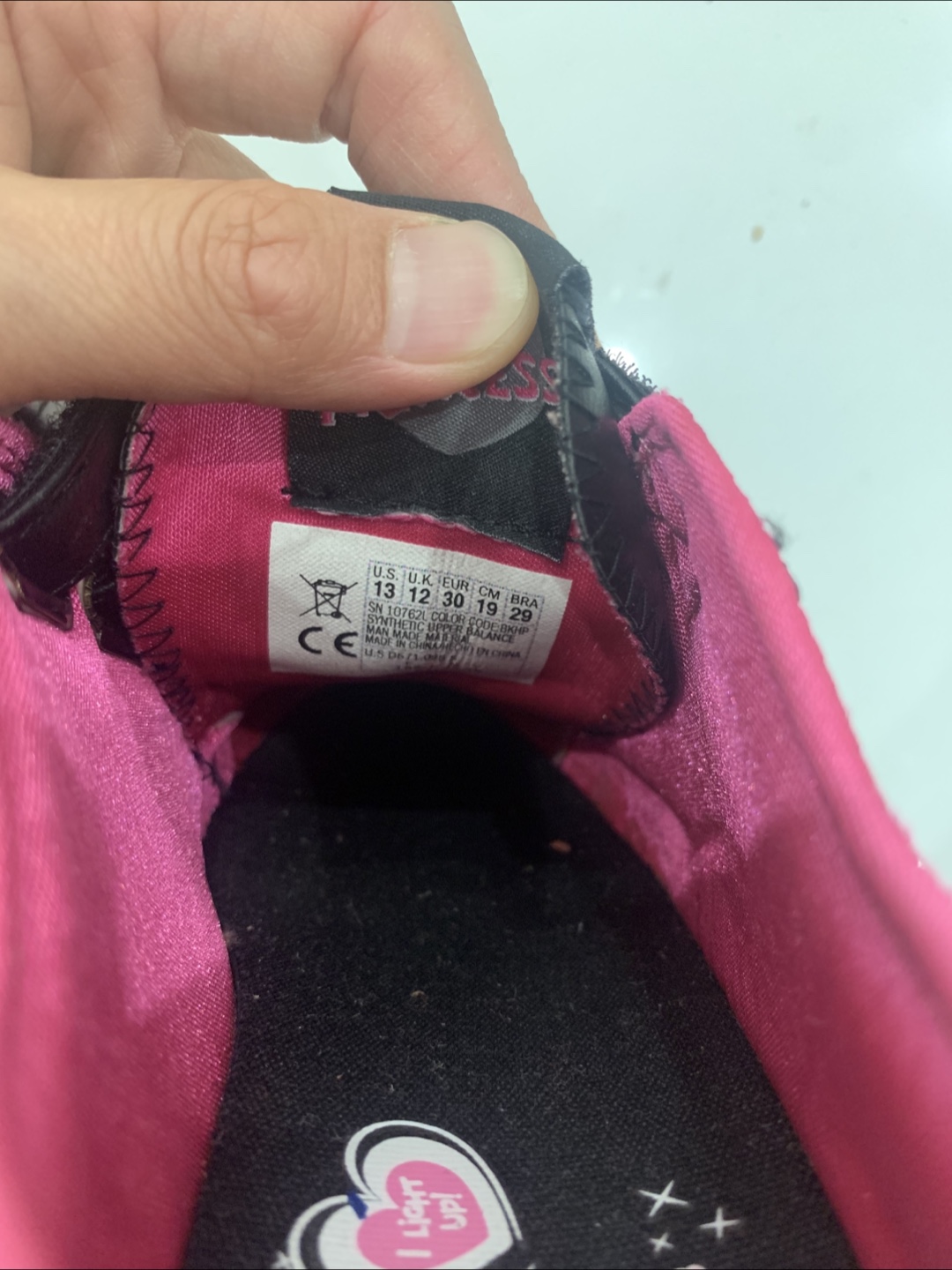 Skechers Twinkle Toes - Size 13 - Black - photo 4