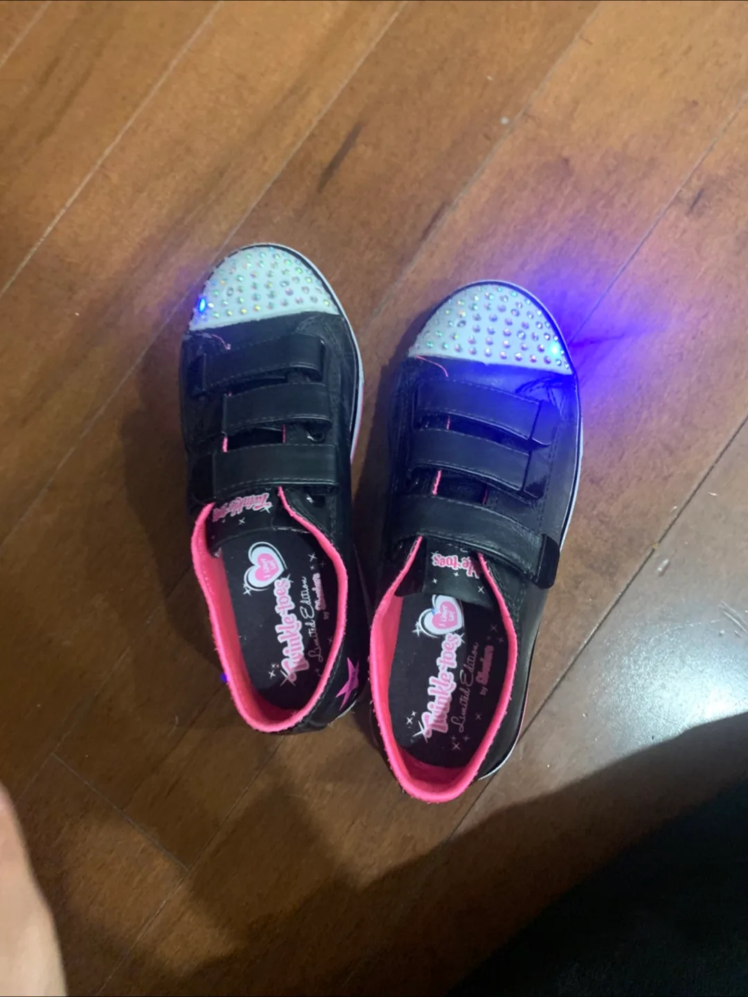 Skechers Twinkle Toes - Size 13 - Black thumbnail