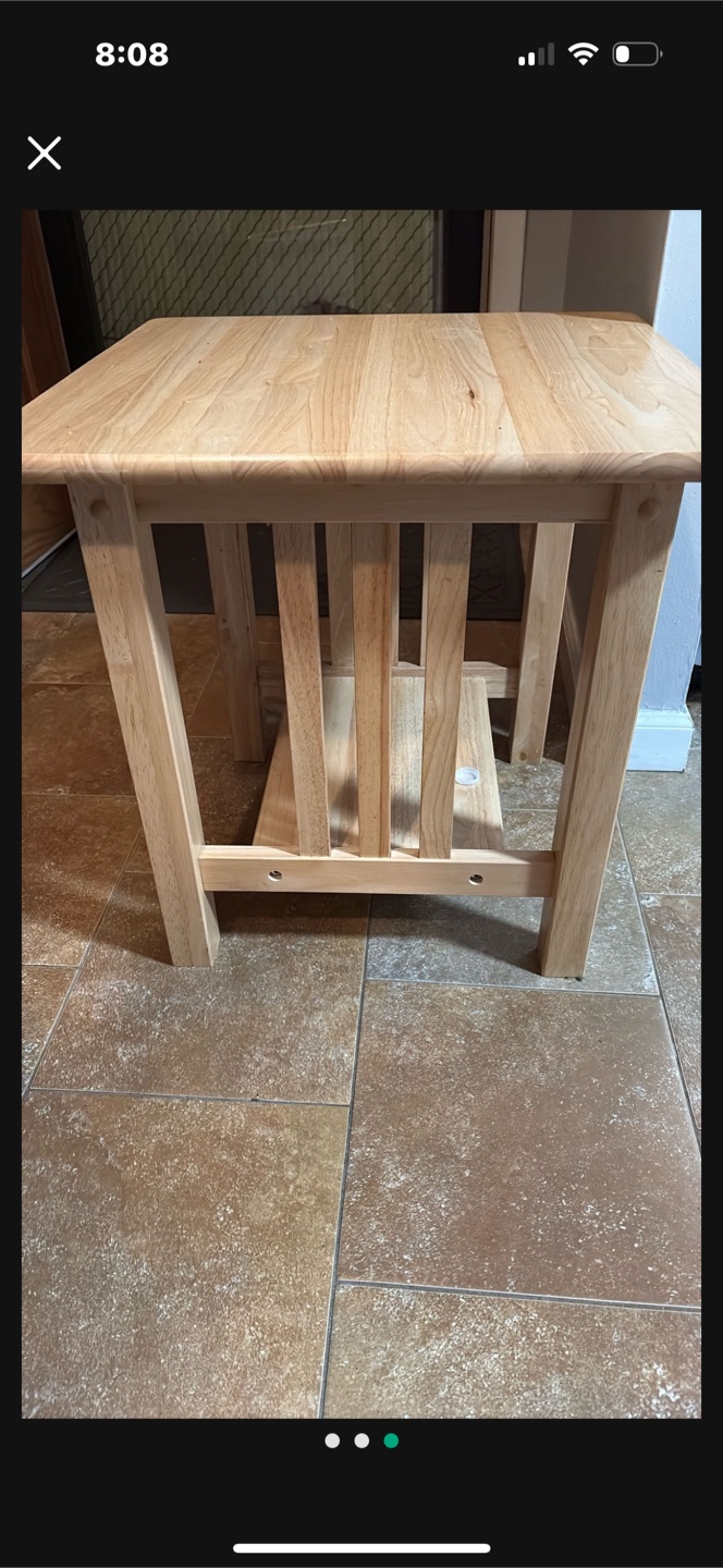 Wooden Side Table