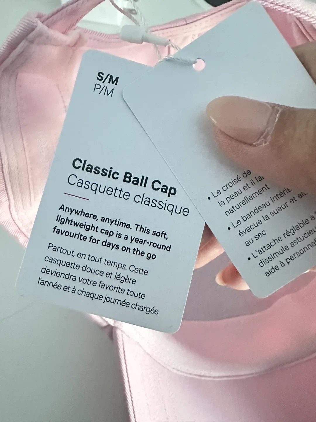 New Lululemon Classic Ball Cap S/M image indicator(4)