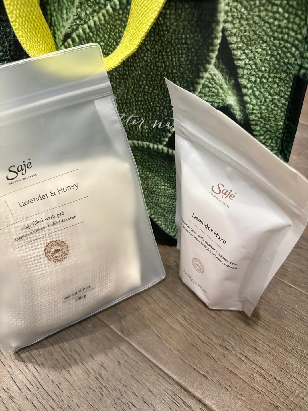 🥕 Saje Lavender Haze & Lavender & Honey Shower Set image indicator(6)