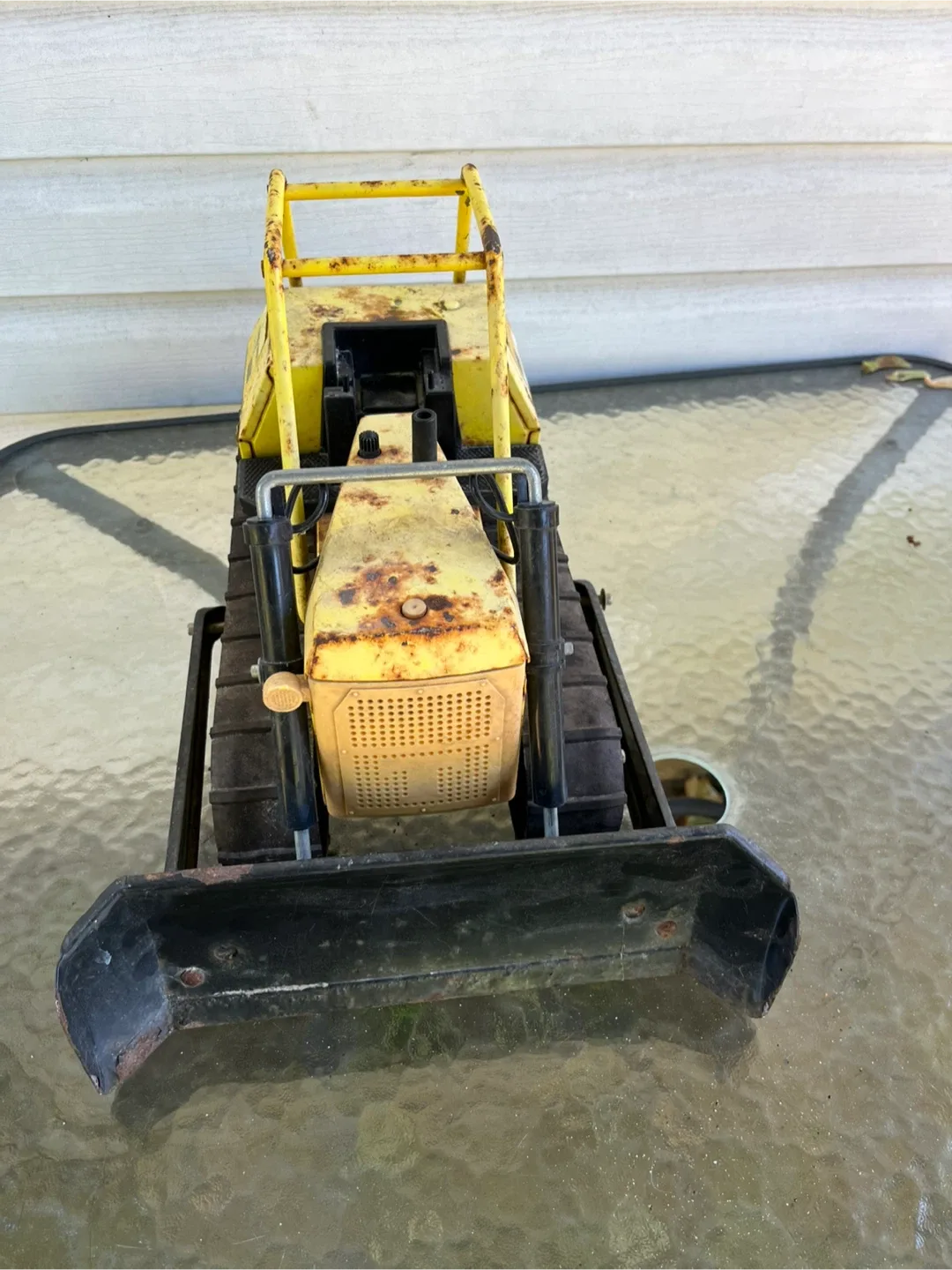 Vintage Tonka Turbo-Diesel Bulldozer Toy thumbnail