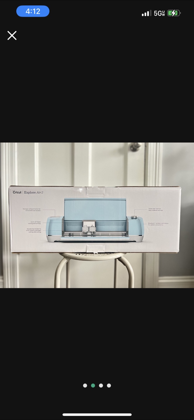 New Cricut Explore Air 2 Smart Cutting Machine - photo 2