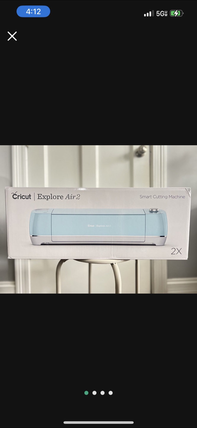 New Cricut Explore Air 2 Smart Cutting Machine