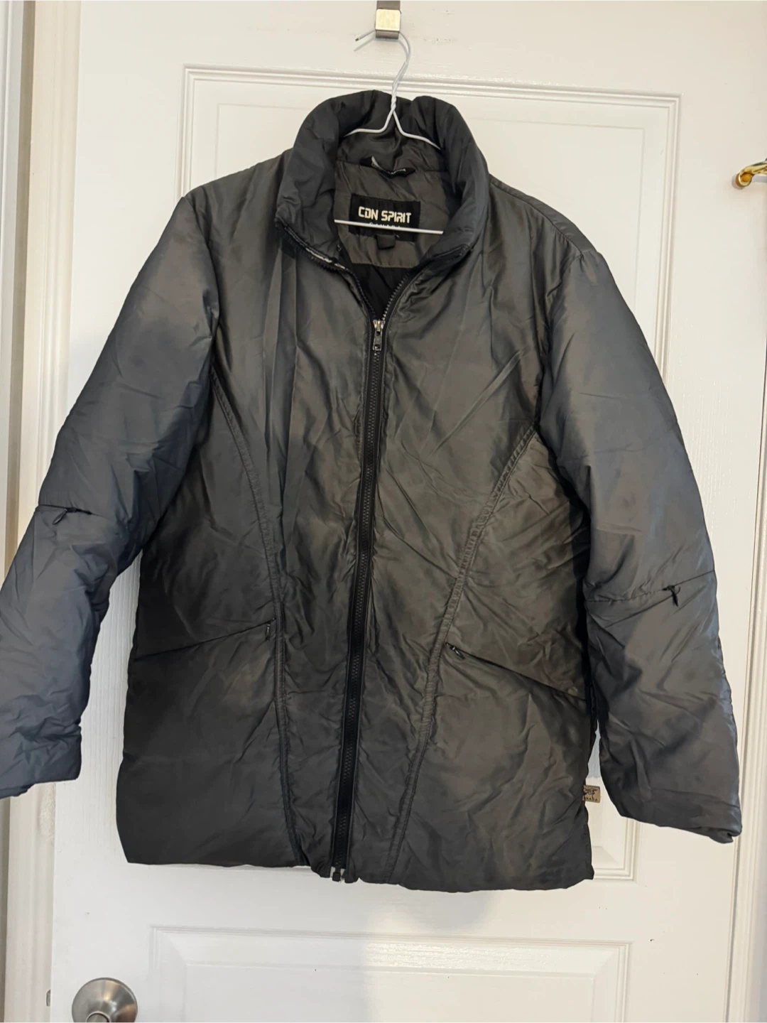 CDN Spirit Black Puffer Jacket - Size S
