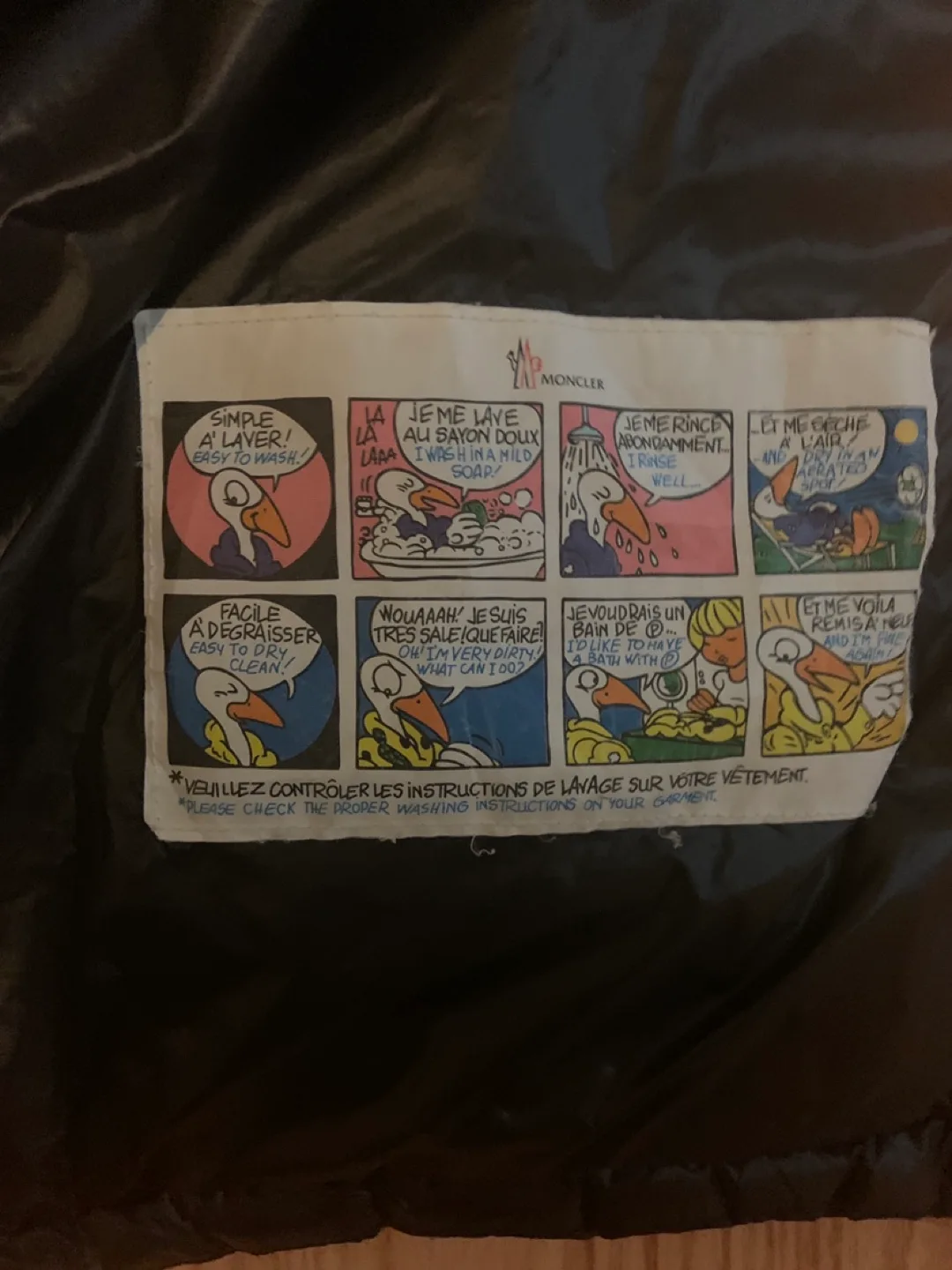 Moncler Black Puffer Jacket - Size M image indicator(3)
