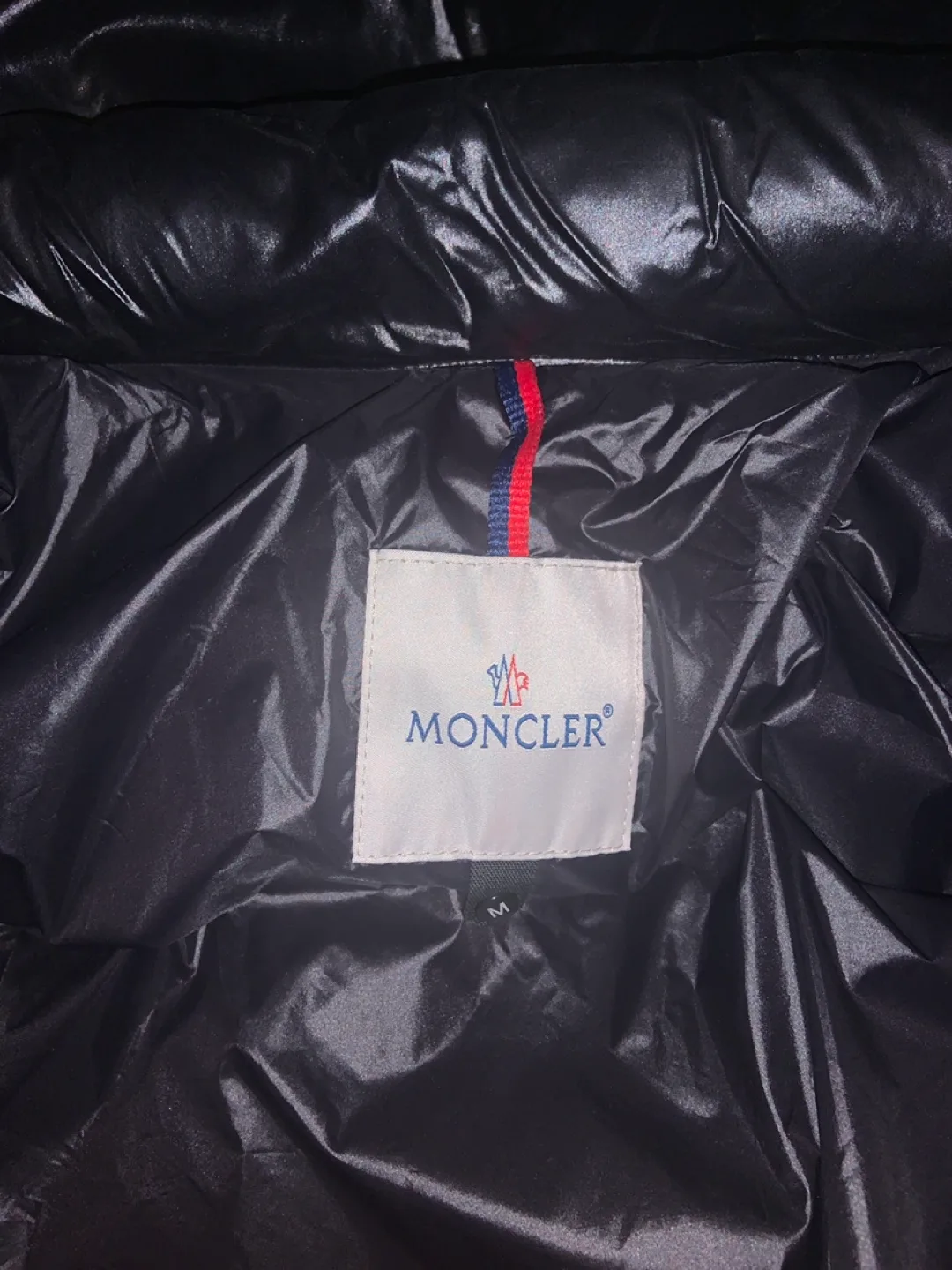 Moncler Black Puffer Jacket - Size M image indicator(4)
