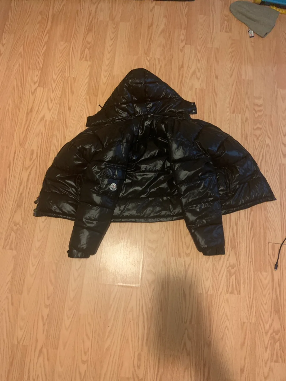 Moncler Black Puffer Jacket - Size M image indicator(5)