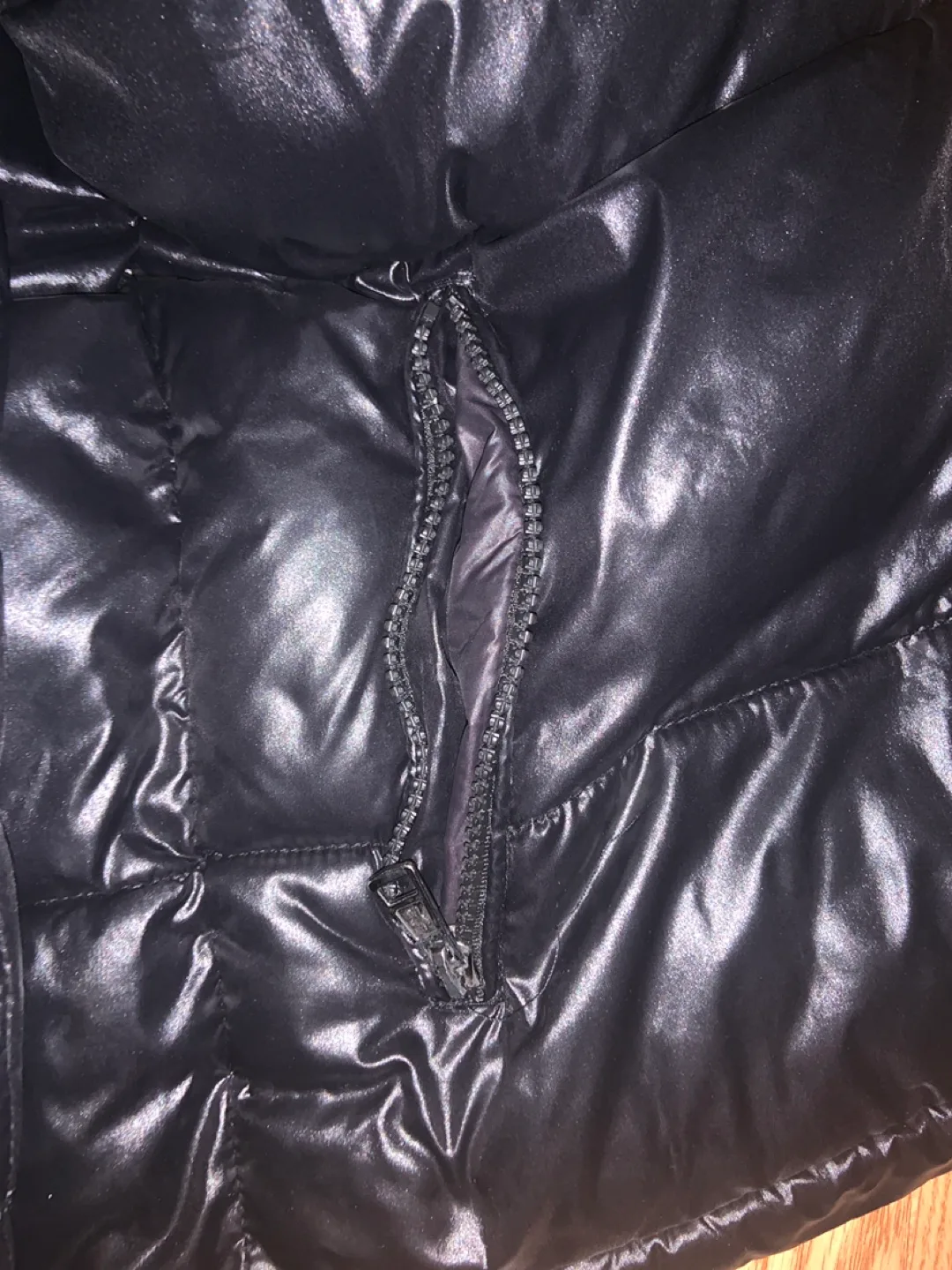 Moncler Black Puffer Jacket - Size M image indicator(8)