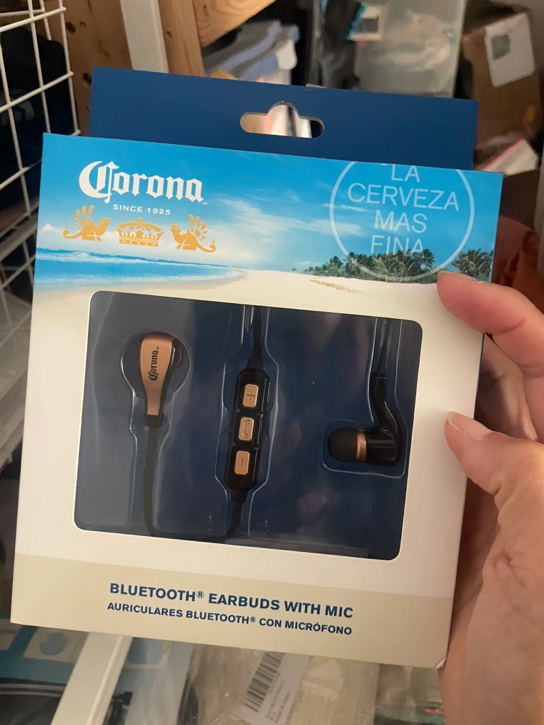 🥕 FREE Corona Bluetooth Earbuds with Mic - New in Box! thumbnail
