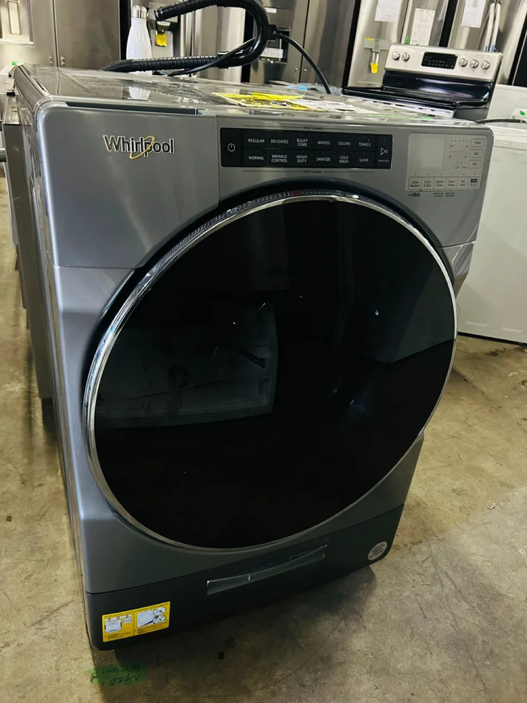 Whirlpool Front Load Washer - Grey thumbnail