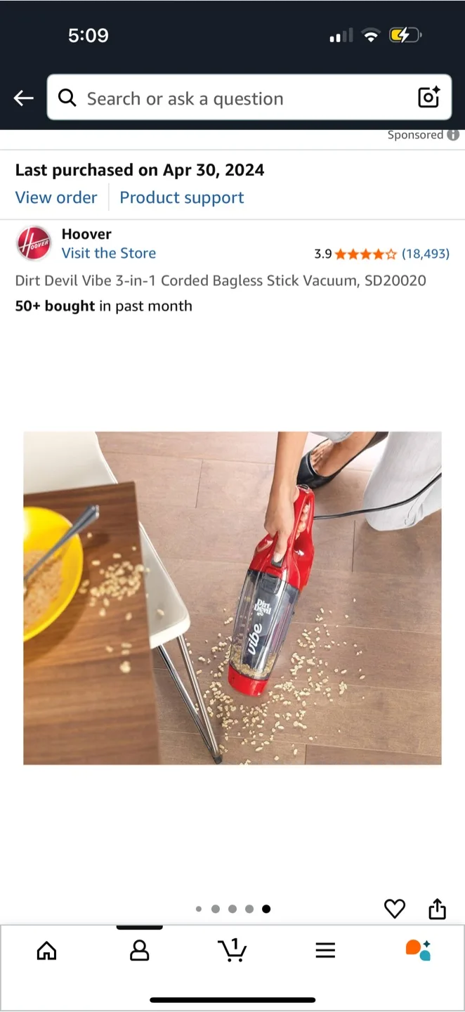 Vacum cleaner for sale image indicator(3)