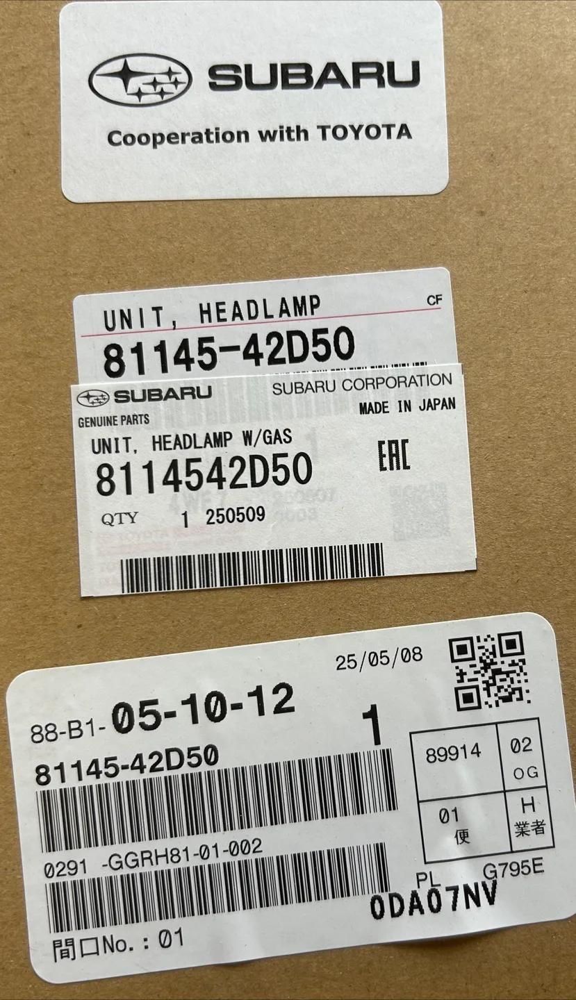 Subaru Soltera 2023 Right Headlight Assembly image indicator(9)