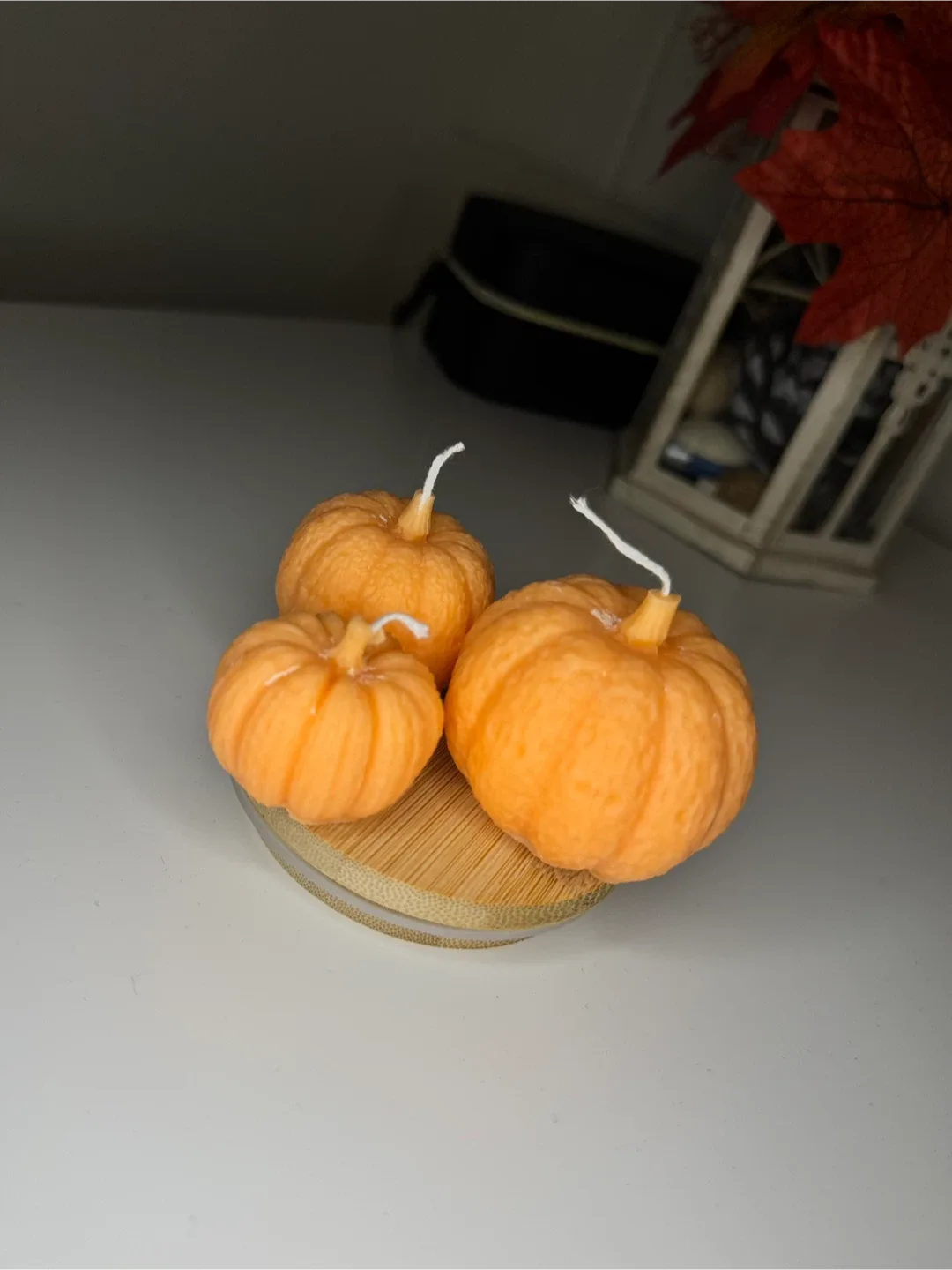 🎃 Pumpkin Candle Set of 3 – Handmade Eco Soy Wax 🎃 image indicator(4)