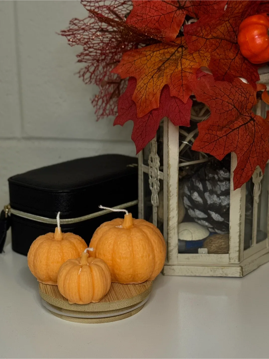 🎃 Pumpkin Candle Set of 3 – Handmade Eco Soy Wax 🎃 thumbnail