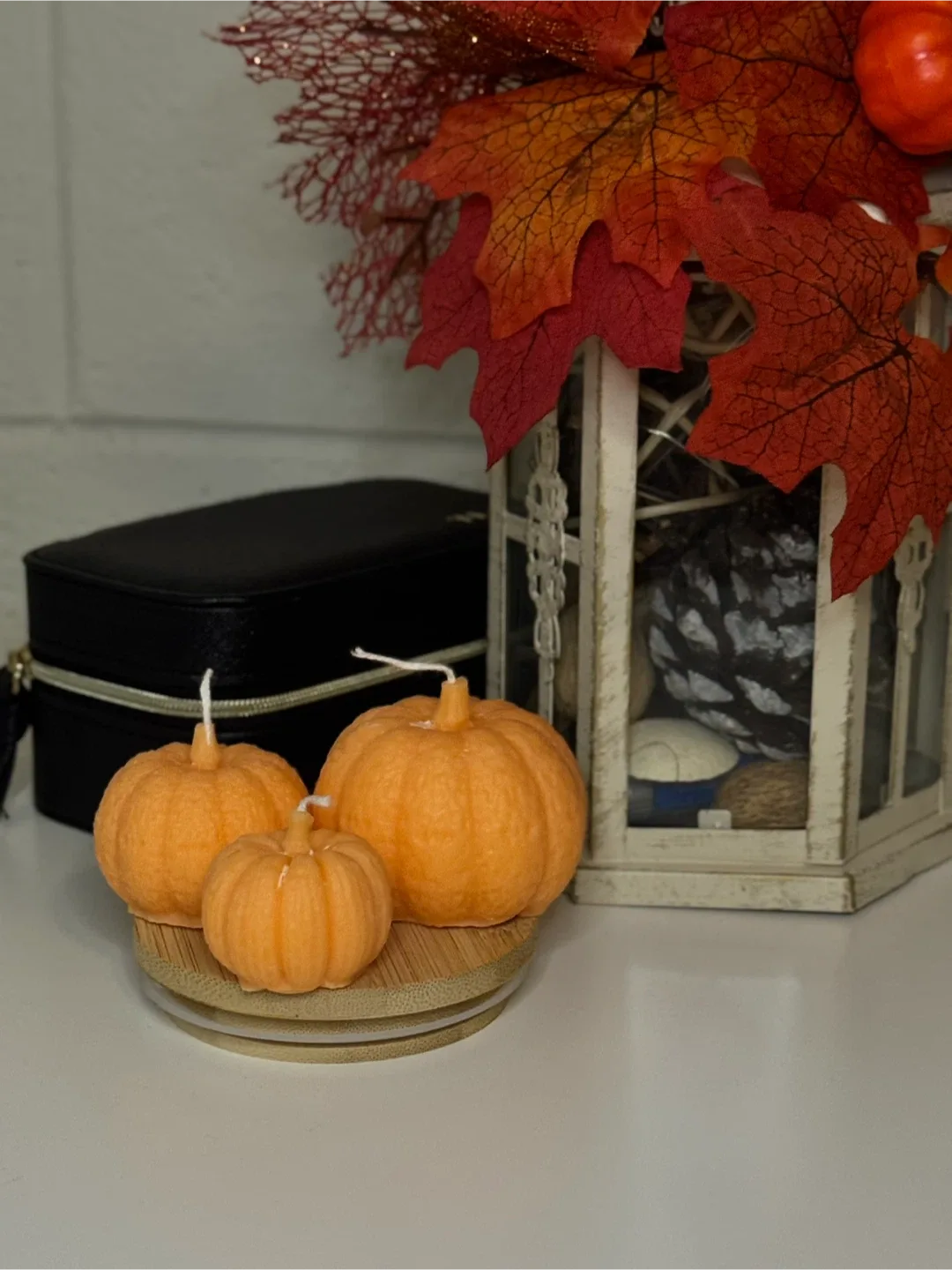 🎃 Pumpkin Candle Set of 3 – Handmade Eco Soy Wax 🎃 image indicator(3)