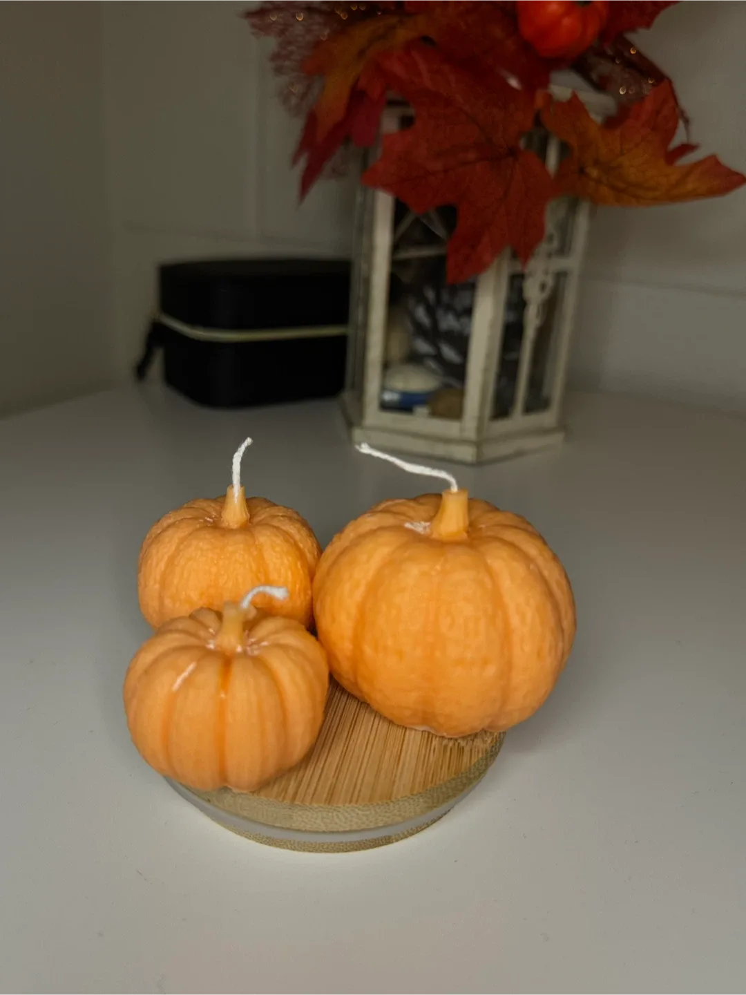 🎃 Pumpkin Candle Set of 3 – Handmade Eco Soy Wax 🎃 image indicator(5)